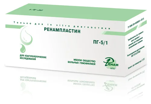 Реагент для определения протромбинового времени клоттинговым методом (Ренампластин)